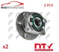 RADLAGERSATZ RADLAGER SATZ HINTEN NTY KLT-VV-025 2PCS V NEU OE QUALITÄT