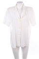 H&M WOMAN COLLECTION Hemd-Bluse mit kurzem Ärmel D 38 off-white