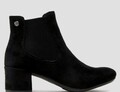 RIEKER Damen Stiefelette Boots Schuhe Schwarz Gr 40 NEU