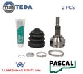G1Y023PC GELENK ANTRIEBSWELLE VORNE RECHT LINKS WHEEL SIDE PASCAL 2PCS NEU