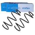 2x PROFLEX FAHRWERKSFEDERN VORNE passend für AUDI A1 SEAT MII SKODA FABIA VW POL