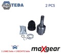 49-2804 GELENK ANTRIEBSWELLE TRANSMISSION END VORNE LINKS MAXGEAR 2PCS NEU