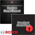 Bosch Herdset 60 cm Pyrolyse TFT Touchdisplay Home Connect PowerBoost Schwarz