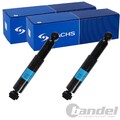 2X SACHS ÖLDRUCK STOßDÄMPFER HINTEN PASSEND FÜR VW LT | 314 884