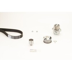1x Wasserpumpe + Zahnriemensatz CONTINENTAL CTAM CT1028WP4 passend für AUDI
