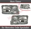 Scheinwerfer Paar für Mercedes W126 S-Klasse Links Rechts H3 H4 Set