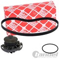 FEBI WASSERPUMPE + ZAHNRIEMENSATZ für VW GOLF 2+3 JETTA II POLO 86C SEAT CORDOBA