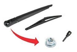 für Mercedes A-Klasse W169 HINTEN HECK WISCHERARM WISCHER + Spritzdüse