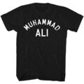 Muhammad Ali Vintage All Star Logo Herren T-Shirt Boxen Legende Champion schwarz