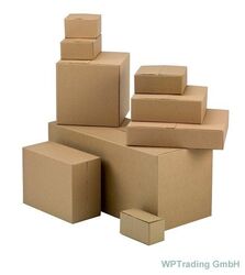 Faltkarton 1-wellig Länge 430 - 500 mm Karton Versandkarton Verpackung Schachtel14 Größen wählbar, Top Qualität & Sofort lieferbar