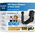 ANHÄNGERKUPPLUNG für VW Tiguan Allspace ab 17 v. abnehmbar GDW +13pol E-Satz ABE