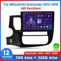 Für Mitsubishi Outlander 2012-2018 Android Autoradio Carplay 2+32G GPS NAVI DAB+