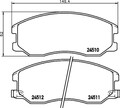 Bremsbelagsatz Scheibenbremse HELLA PAGID 8DB 355 013-121 für OPEL CHEVROLET L07