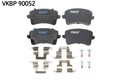 Bremsbelagsatz Scheibenbremse SKF VKBP 90052 für AUDI A4 B8 8K2 Avant 8K5 A5 8T3
