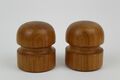 Danish Modern Design Salz- & Pfefferstreuer Teak Salt & Pepper 60er 70er Steuer