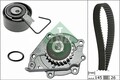 INA Wasserpumpe + Zahnriemensatz 530 0376 30 für ROVER LAND ROVER MG