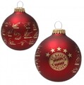 FC Bayern München Christbaumkugel  - Signature 2024/25 -  Weihnachtskugel FCB