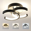3-Farbige Decken-Lampe Dimmbar LED Deckenleuchte Wohnzimmer Flur Küchen Eingang