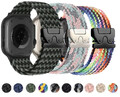 Nylon Sport Loop Armband für Apple Watch Series 2 3 4 5 6 7 8 9 10 SE + Ultra