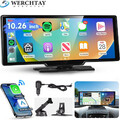 Wireless Carplay Display für Android Auto Apple Carplay FM AUX GPS 10,26 Zoll 