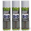 3x 73350 PETEC STEINSCHLAG & UNTERBODENSCHUTZ 500 ml SPRAY ÜBERLACKIERBAR