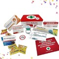 Longfair Geburtstagsgeschenk - Aller Erste Hilfe Set Geschenk-Box, witziger Sani
