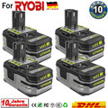 4x Für Ryobi Akku 18V 9,0Ah HP Lithium One Plus RB18L50 P108 P104 P109 P107