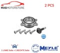 RADLAGERSATZ RADLAGER SATZ PAAR MEYLE 100 650 0010 2PCS A FÜR AUDI A4,A5,Q5,B8