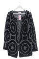 SEM PER LEI Strick Cardigan Damen Strickbekleidung Gr. DE 42 schwarz-grau