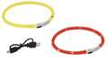LED-Halsband für Hunde Leuchthalsband Leuchtschlauch Blinkhalband LED- Schlauch