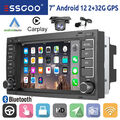 Android 12 Autoradio Apple Carplay GPS RDS MIK Kam Für VW Touareg T5 Transporter