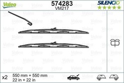 VALEO SILENCIO SILENCIO CONVENTIONAL SET Scheibenwischer Vorne