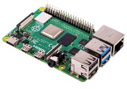Raspberry Pi 4 Computer Modell B, 1GB RAM
