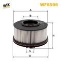 Kraftstofffilter WIX FILTERS WF8598 für HYUNDAI Santa Fé IV (TM) Filtereinsatz