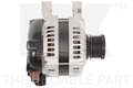 Lichtmaschine Generator für FORD MAZDA VOLVO C-MAX FIESTA V FOCUS II Turnier