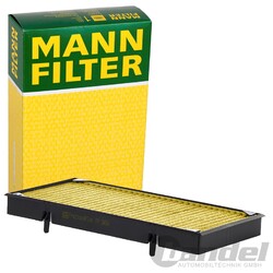 MANN ALLERGIKER-INNENRAUMFILTER AKTIVKOHLE ANTIBAKTERIELL POLLENFILTER