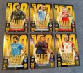 Match Attax Extra 23/24 Alle 6 100 Club Karten Set Full Champions League