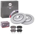 ABS BREMSSCHEIBEN 335mm + BELÄGE HINTEN passend für AUDI A8 4E D3 Bj. 2002-10