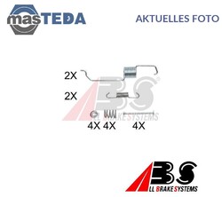 0825Q BREMSBACKEN ZUBEHÖRSATZ TROMMELBREMSE HINTEN ABS NEU OE QUALITÄT