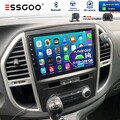 8Kerne Android 14 Autoradio GPS Navi WIFI BT SWC KAM Für Benz Vito W447 14-2022