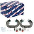 BOSCH BREMSBACKEN SATZ 180mm HINTERACHSE passend für FORD FIESTA KA | 0 204 114