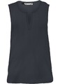 Blusentop aus Viskose  Gr. 36 Schwarz Damenbluse Hemd Top Shirt Tunika Neu