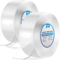 Doppelseitiges Klebeband 6m transparent extra stark wiederverwendbar für Zuhause