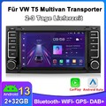Android 13 Autoradio Für VW Touareg 7L T5 Multivan CarPlay GPS Navi 2+32GB WIFI