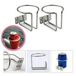 2x Auto Boot Edelstahl Getränkehalter Dosenhalter Becherhalter Flaschenhalter DE