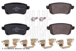 BLUE PRINT Bremsbelagsatz, Scheibenbremse ADBP420093 passend für NISSAN