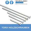 Holzbauschrauben Konstruktionsschrauben Holzschrauben Senkkopf Teilgewinde TORX