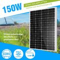 150W Solarmodul Solarpanel 12V Solarzelle Monokristallin Photovoltaik Wohnmobil