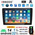 Für Peugeot 407 2004-2011 1+32G Android13 Carplay Autoradio GPS Navi BT DAB+ KAM