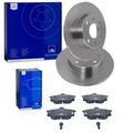 ATE BREMSSCHEIBEN 240mm + BELÄGE VORNE passend für FIAT PANDA 141 UNO 146 Y10
